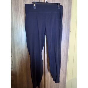 P18. Lululemon Black High Rise Align Joggers Womens Size 12 Yoga Pants